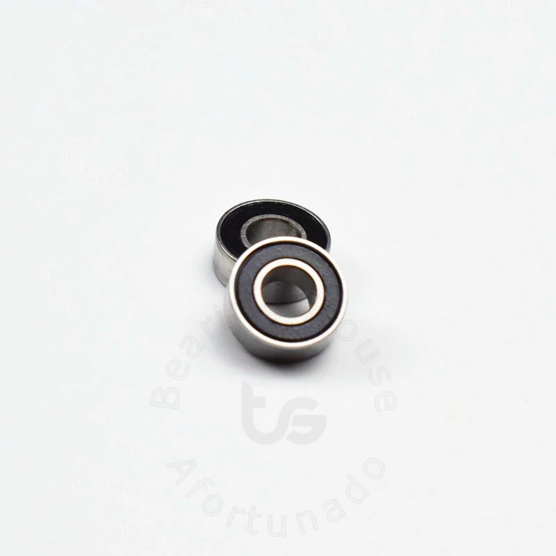 Miniature Bearing MR115RS 10 Pieces 5*11*4(mm) free shipping chrome steel Rubber Sealed High speed Mechanical equipment parts