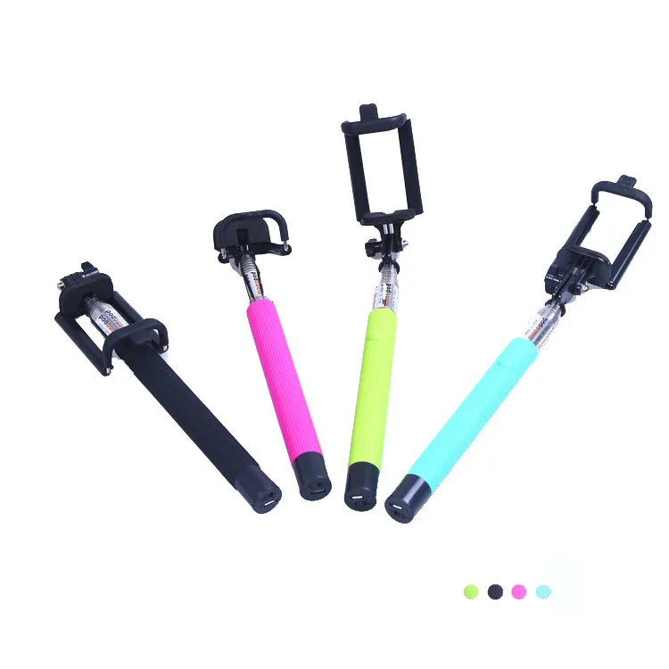 Multifunction Mini Foldable Self pole Monopod Extendable Flexible Wireless Bluetooth Selfie Stick For iPhone Samsung Xiaomphone
