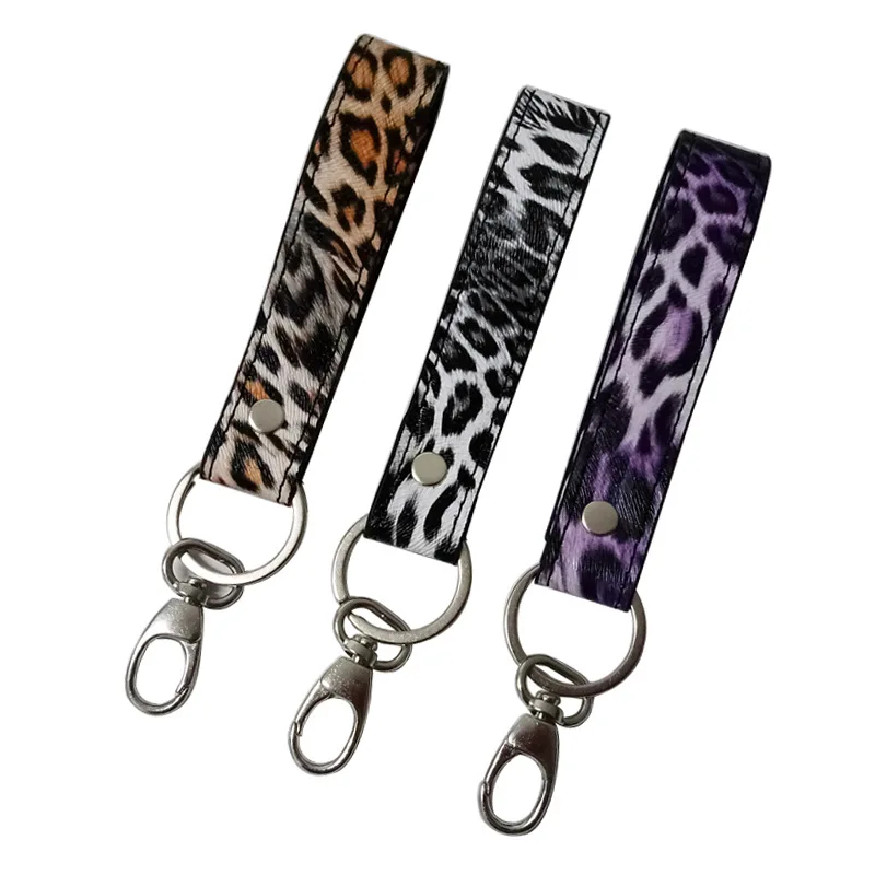 

KANDRA Fashion Women Leopard Leather Bag Strap DlY Replacement Wallet Coin Bag Shoulder Belts Handle Bag Parts Accessories