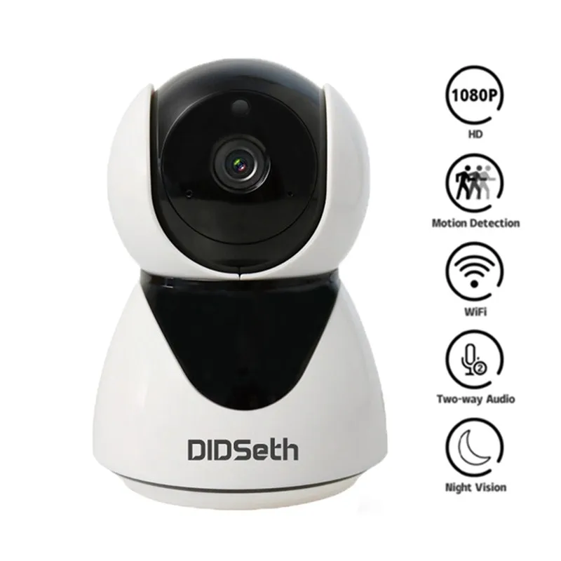 

DIDseth 1080P P2P WiFi IP Camera Two-way Audio Night Vision Video Monitor Surveillance Camera