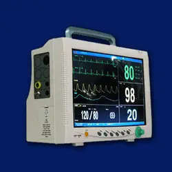 CE Утвержден 6 параметров монитора пациента 12 1' NIBP SPO2 RESP Temp ЭКГ ETCO2 монитор пациента многопараметрического монитор