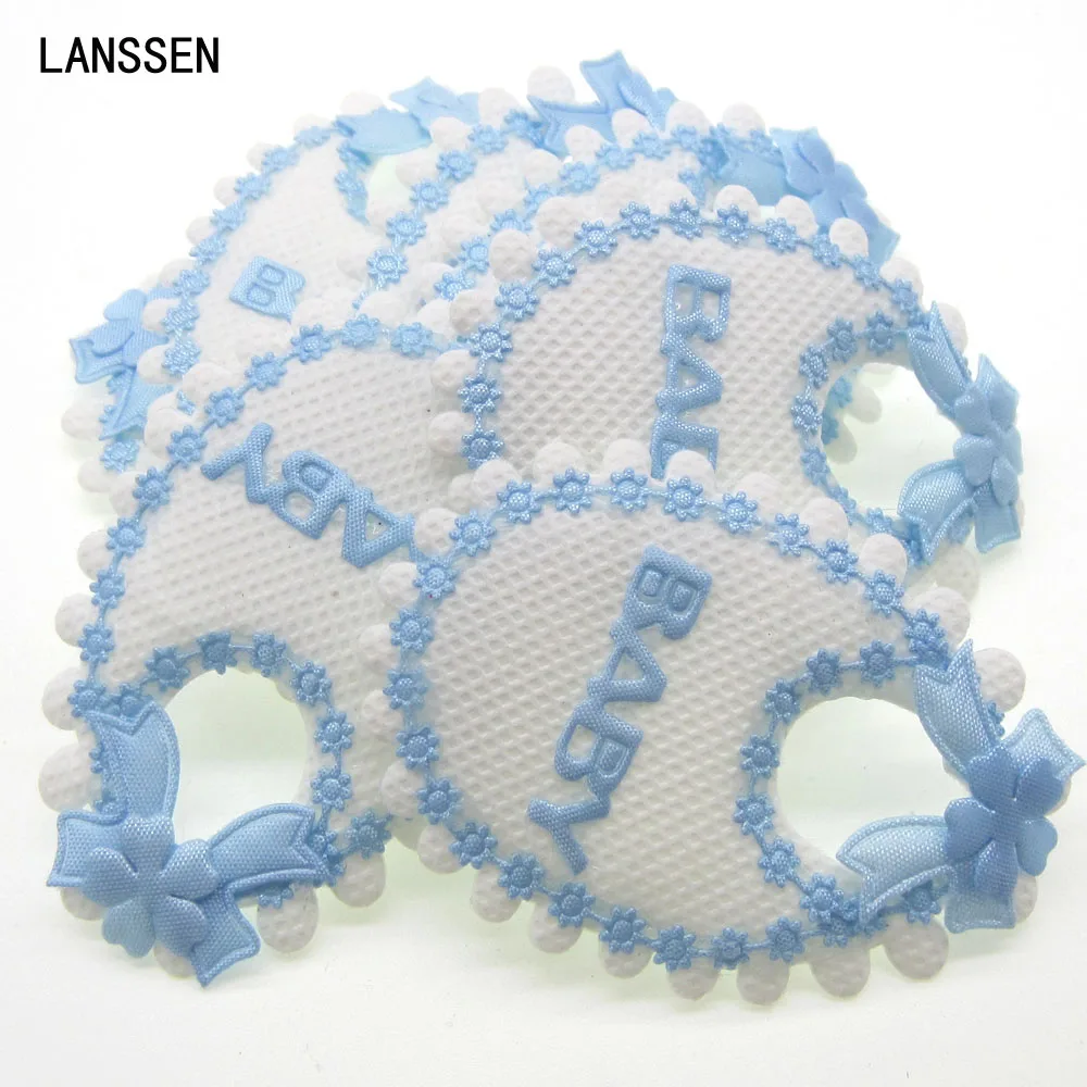 Buy 24pcs Handmade Fabric Baby Bibs Applique Baby