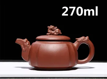 

2020 Limited Tetera Yixing Clay Teapot Zisha Teapot Infuser Set 270ml Sifang Tenglong Hu New Arrived Authentic Drop Shipping