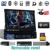 1 Din 7″ Detachable Car Audio DVD Player GPS Navigation Stereo Car GPS Navigation Central Multimedia RadioBluetooth+Free camera