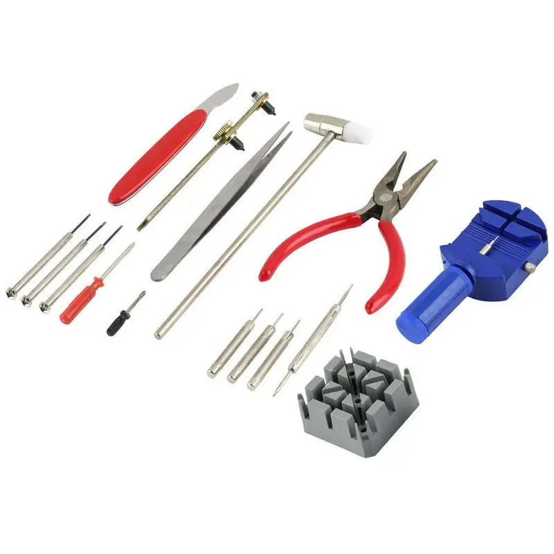 

16pcs Watch Repair Tool Kit Band Strap Link Remover Back Opener Screwdriver