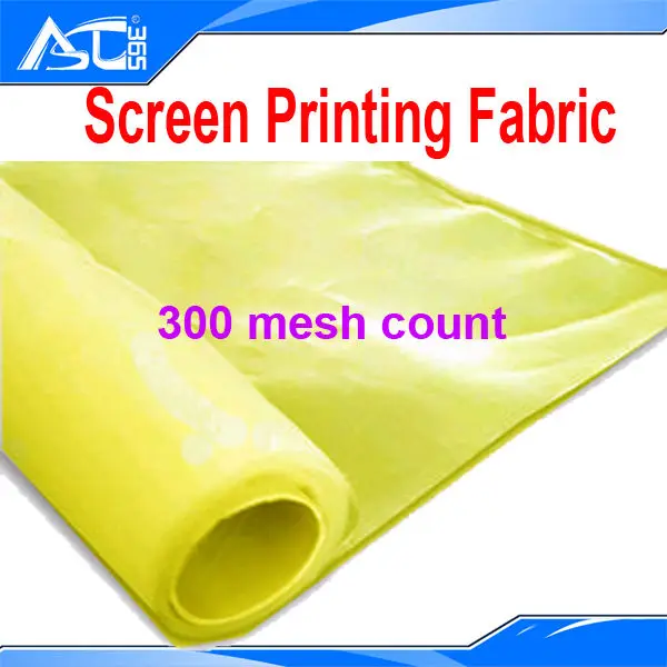 Buy 1Yard screen mesh screen printing frame yellow color width 1.65 meter DPP