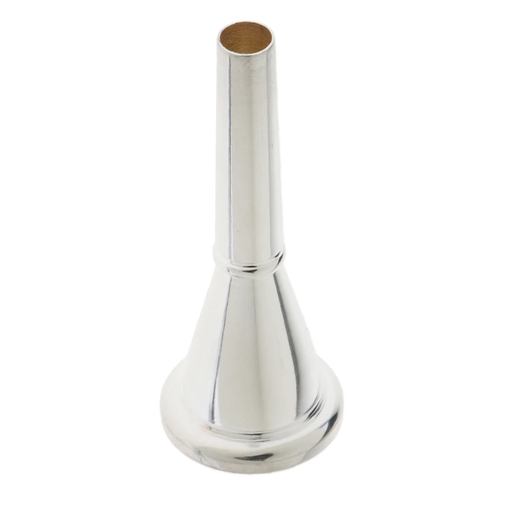 Professional Metal Trombone French Horn Mouthpiece for Brass Instrument Replacement Parts