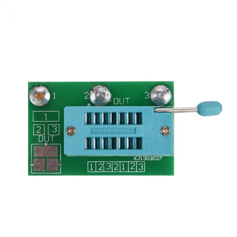 Транзистор тестер Диод Триод Емкость Сопротивление ESR RLC NPN PNP MOS измеритель емкости тестер 1 комплект MK-168