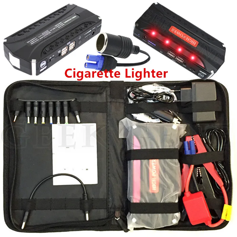 Starting Device Car Jump Satrter 12V 600A Pack Portable Power Bank Car Charger for Car Battery Booster Buster Petrol Diesel Mini Starting Device Car Jump Satrter 12V 600A Pack Portable Power Bank Car Charger for Car Battery Booster Buster Petrol Diesel Mini