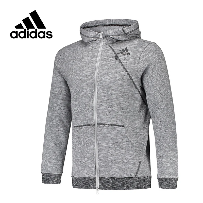 

Original New Arrival Official Adidas Cross-Up FZ Men's Jacket Hooded Sportswear S96168
