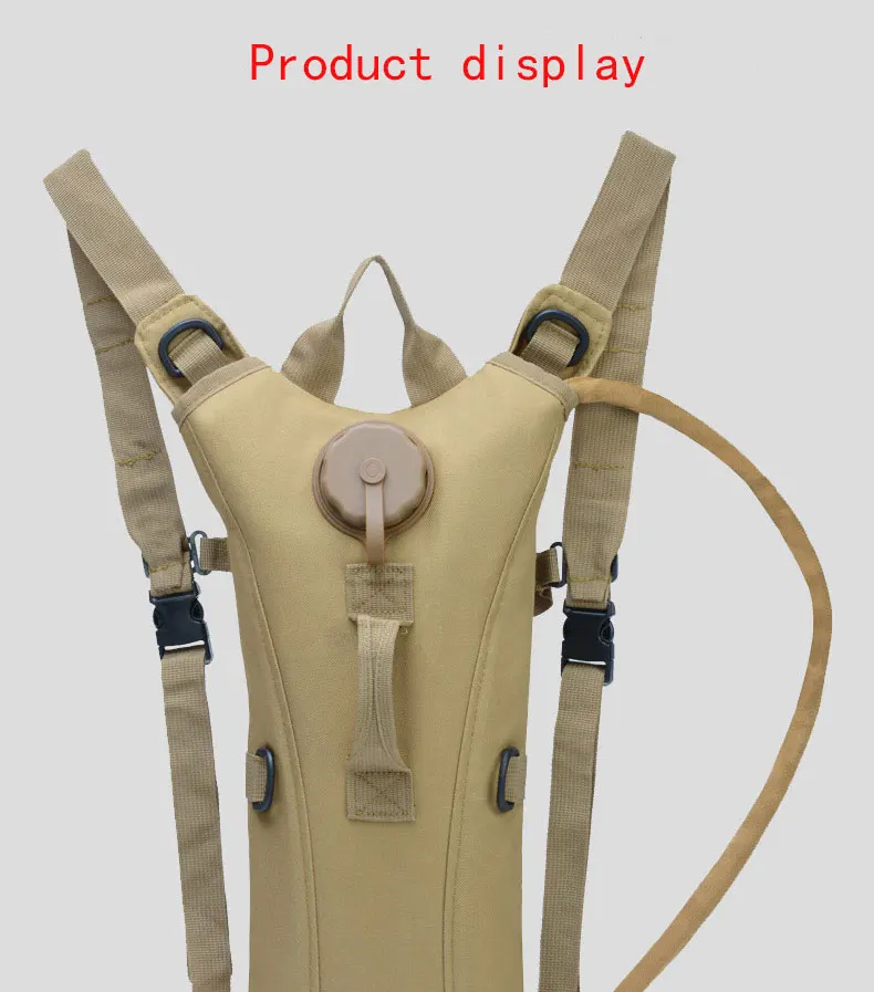 Dobrável ao ar Bolsa de Água de Hidratação Militar para Camping Livre Tático Mochila Escalada Correndo Esportes Pacote Bexiga Balão Soft 2l 7 Esporte e Lazer