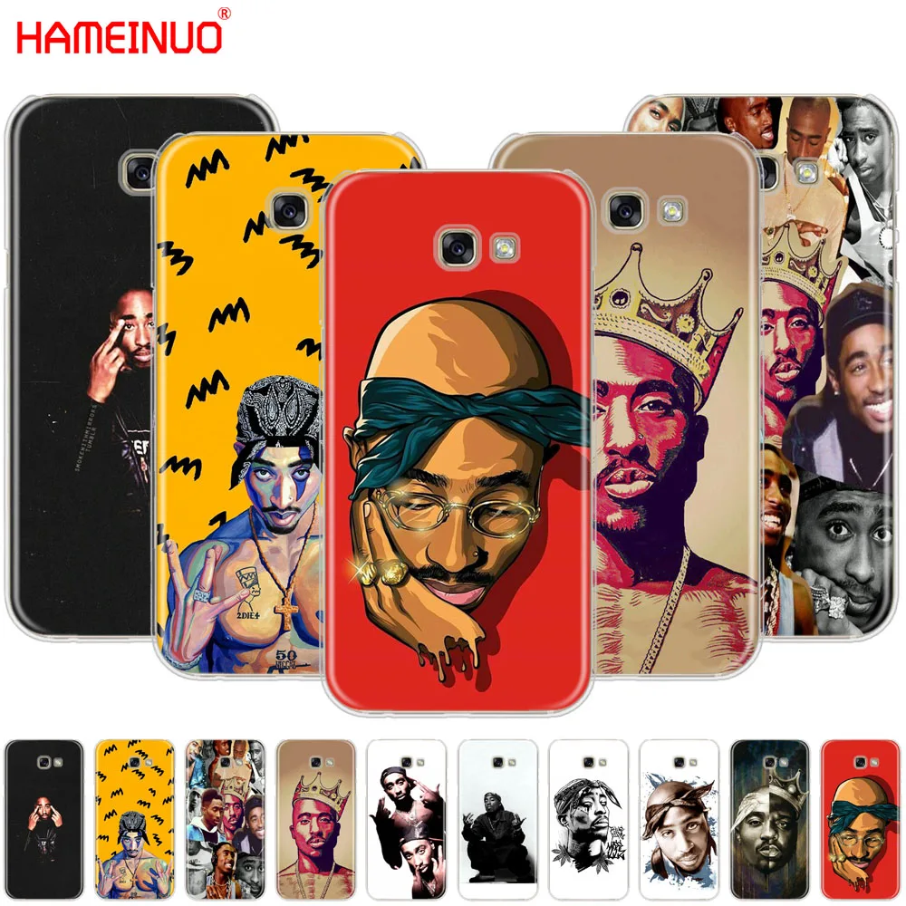 HAMEINUO 2Pac Тупак Шакур чехол для сотового телефона Samsung Galaxy A3 A310 A5 A510 A7 A8 A9 2016 2017 2018 |