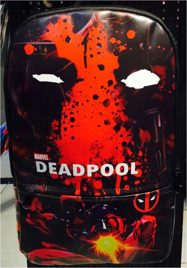 IVYYE Deadpool, модные рюкзаки из искусственной кожи в стиле аниме, школьный рюкзак из мягкой кожи, повседневные школьные сумки, рюкзак для путешествий, унисекс, новинка