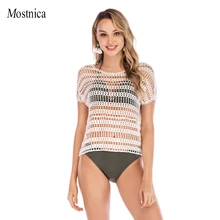 Mostnica Sexy White Tops Short Sleeve Inerratic Embroidery Mesh Sheer Blouse Women Without Bra Summer Elegant Tops and Blouses Mostnica Sexy White Tops Short Sleeve Inerratic Embroidery Mesh Sheer Blouse Women Without Bra Summer Elegant Tops and Blouses