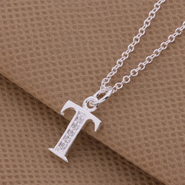 Online Buy Wholesale letter p necklace from China letter p