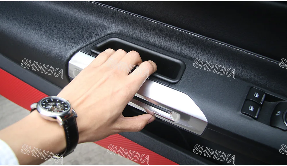 SHINEKA внутреннем хранилище Чехол Контейнер карман органайзер для перчаток, чехол для хранения коробка держатель для Ford Mustang-19