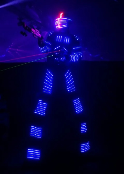 LED Robot / LED Costume / David Guetta robot suit robot suit Robot clothes
