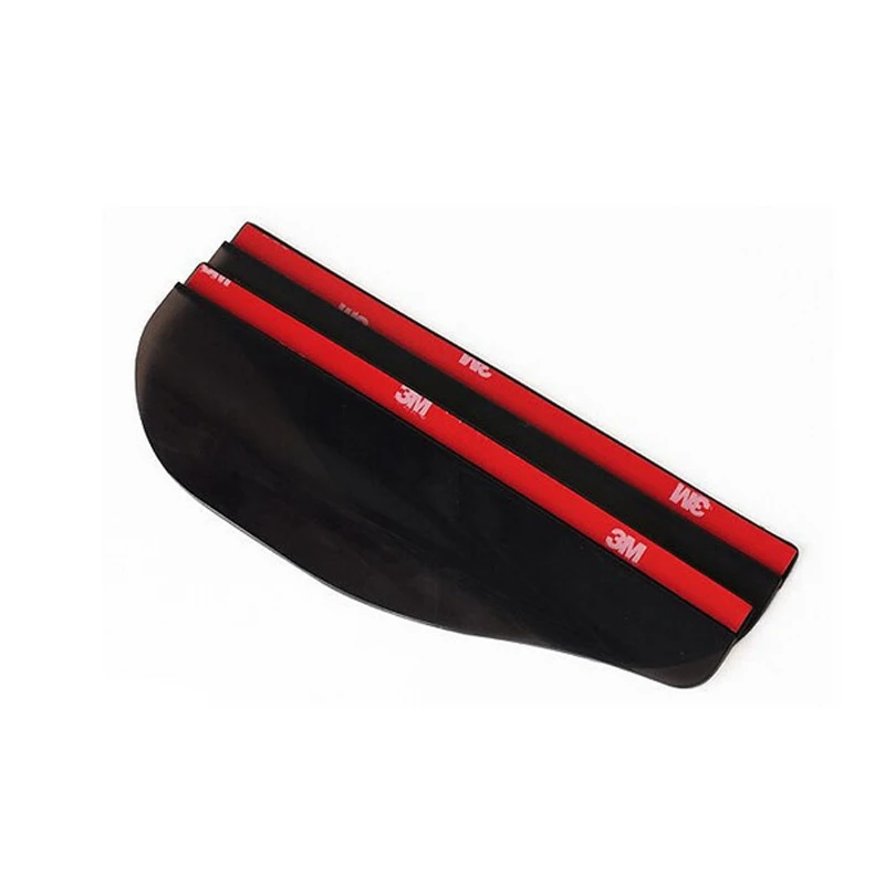Car Rear View Mirror Sticker Rain Eyebrow Weatherstrip Auto Mirror Rain Shield Shade Cover 2PCS Car styling