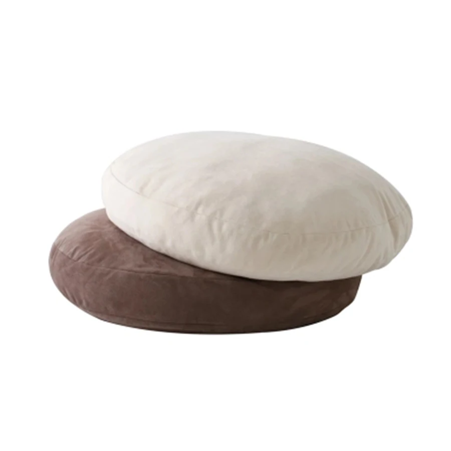 60 см японские пуховые подушки, толстые декоративные милые Coton Cojines Silla, подушка для игр, круглая подушка с татами