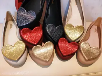 

Melissa Ultragirl Heart 2019 New Women Flat Sandals Brand Women Jelly Shoes Melissa Sandals Female Jelly Shoes