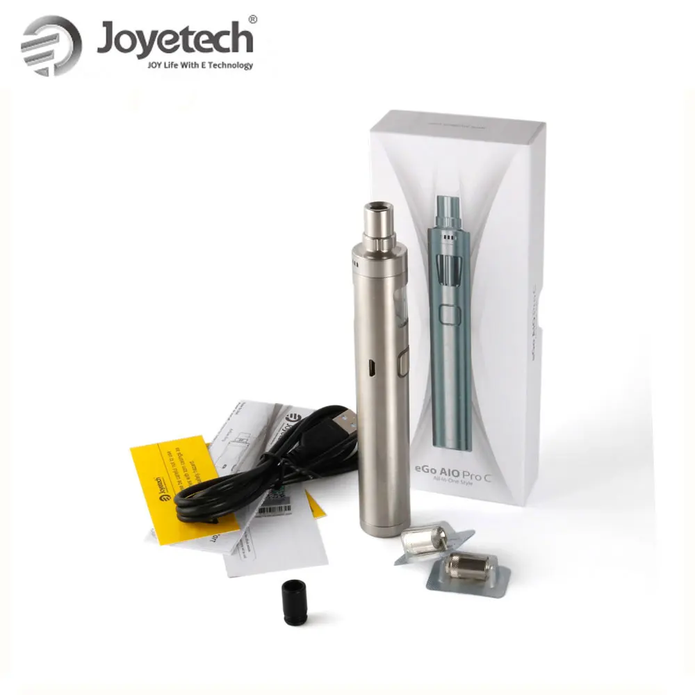 

Original Joyetech eGo AIO Pro C Kit with 4ml Tank Capacity All-in-One Powered by 18650 Electronic Cigarette gift