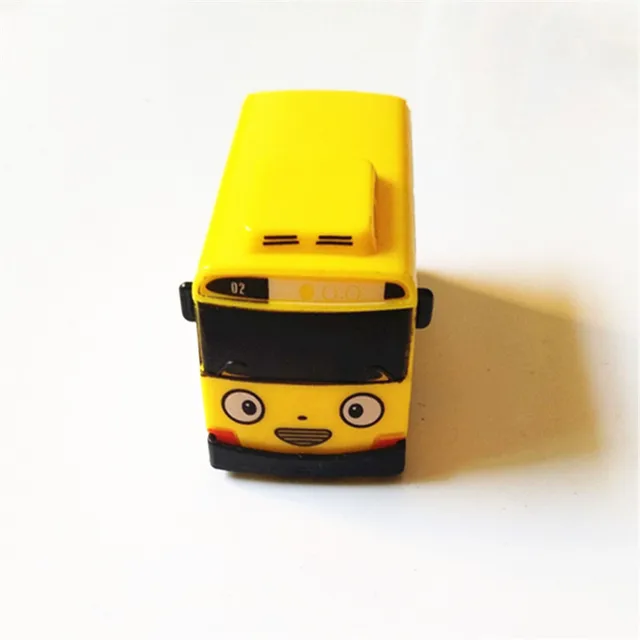 New 4 colors Tayo the little bus oyuncak araba car mini plastic pull back Tayo Gani Lani Rogi bus model for kids Christmas gift 3