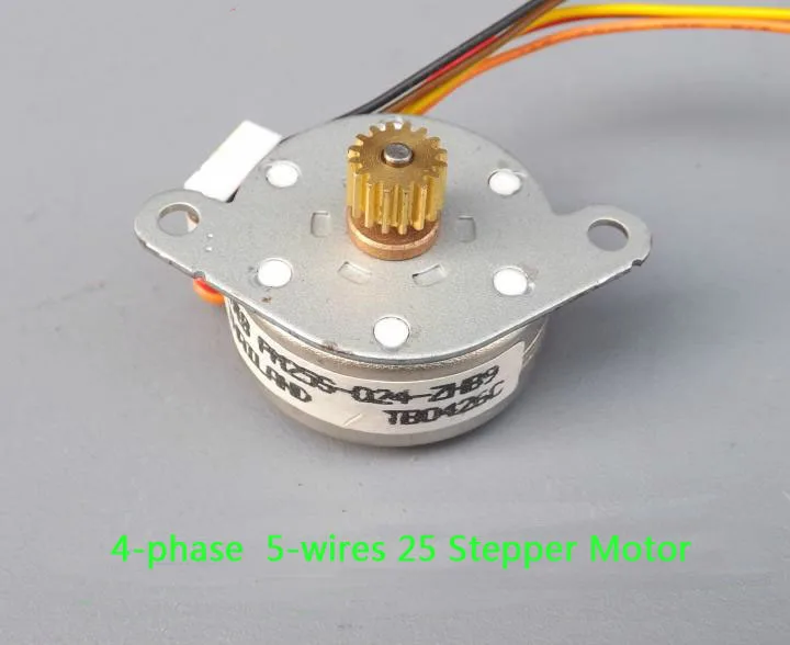 

Import NMB 25mm Stepper Motor 4 phase 5 wires Thin type Stepper Motor with Gear 0.4 tooth module