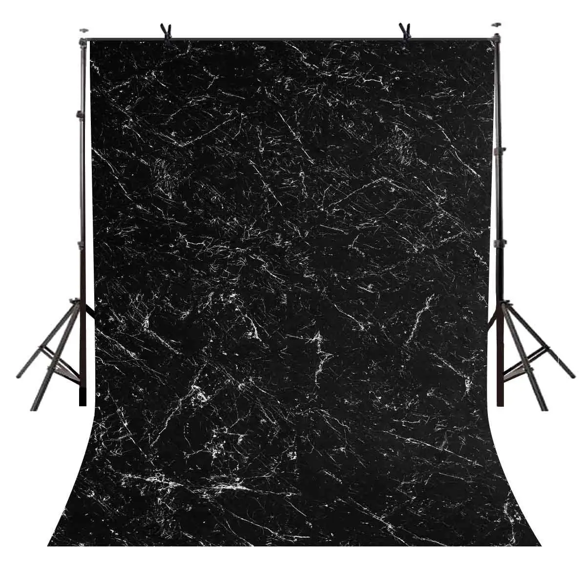 

5x7ft Marble Texture Backdrop Minimalistic Black Marble Texture Photographic Background and Studio Photography Backdrop Props
