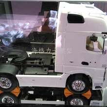 Actros Upainted двухосевой Benz 1851 трактор комплекты совместим с 1/14 Масштаб rc Tamiya трейлер грузовик