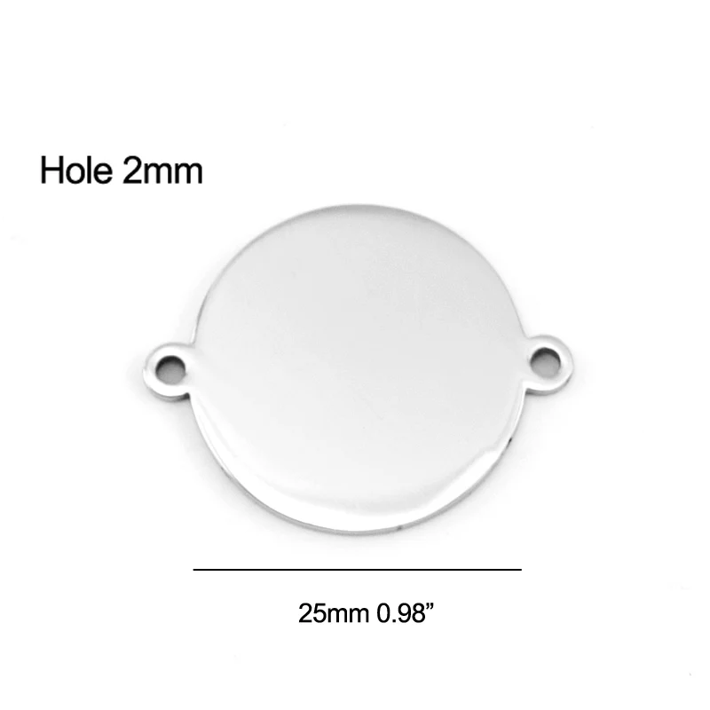 10 шт. круглые петли Risul для изготовления ювелирных изделий 15/20/25 мм|charm circle|charm pendant