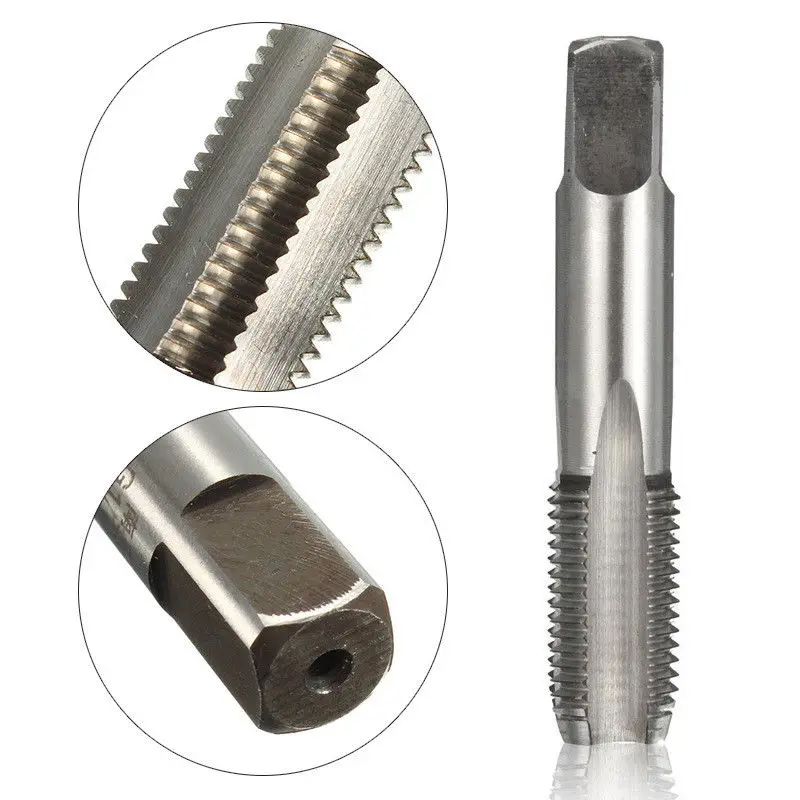 G1/8 1/4 3/8 1/2 3/4 1 NPT HSS конусная труба кран металлический винт Резьба режущий