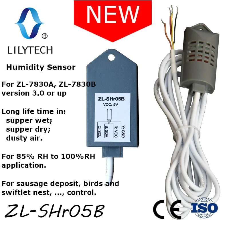 

ZL-SHr05B, Humidity and temperature sensor, for LILYTECH controller