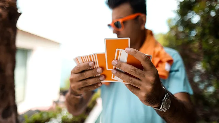 Limited Edition Summer NOC (Orange) Playing Cards 4