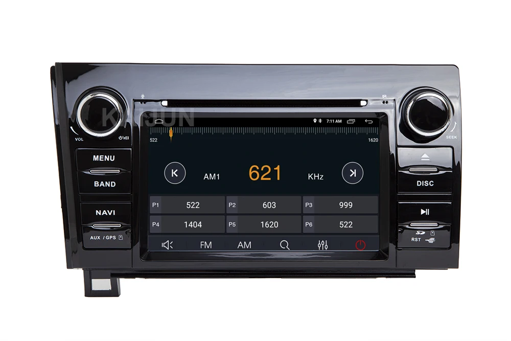 Clearance Android 9.0 Car DVD Player for Toyota Tundra 2007-2015 Sequoia with Radio WiFi Bluetooth GPS 7