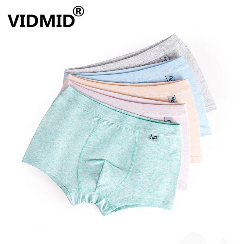 VIDMID/милые мягкие трусы боксеры с героями мультфильмов для мальчиков нижнее белье
