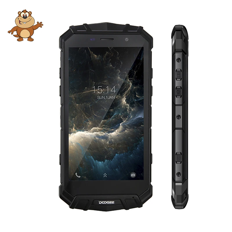 IP68 воды DOOGEE S60 Lite Беспроводной зарядки 5580 мА/ч 12V2A Quick Charge 5 2 ''FHD MT6750T Octa Core 4 Гб