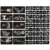 133pcs Airbrush Glitter Tattoo Stencil Woman Girl Kids Drawing Template,Small Cute Flower Butterfly Cartoon Henna Tattoo Stencil