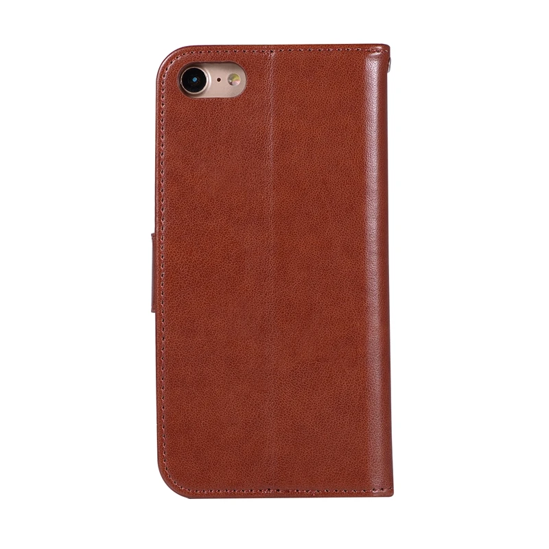 Чехол для телефона Etui для iPhone 8, Роскошный кожаный бумажник с рисунком совы, флип-чехол для iPhone 8, чехол для iPhone8, Capinha