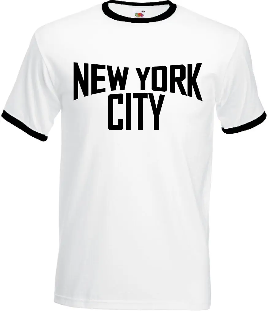 

As Worn By John Lennon New York City Mens Ringer T-Shirt Imagine 2019 Fashion Brand Men'S Tops Street Wear T-Shirt