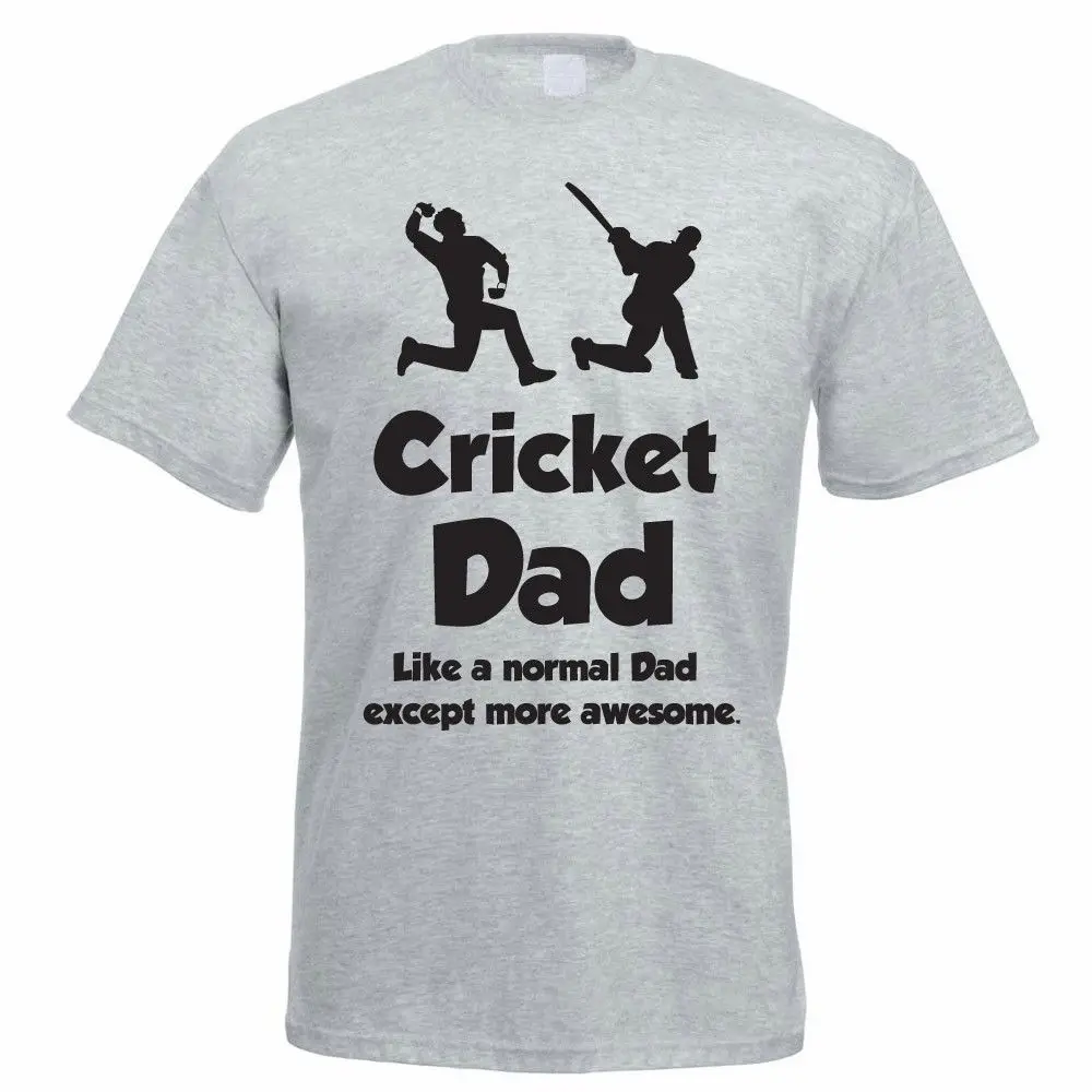 مضحك cricketing شيرت-الكريكيت أبي-cricketer الأب هدية فكرة طباعة تي شيرت الصيف نمط hot