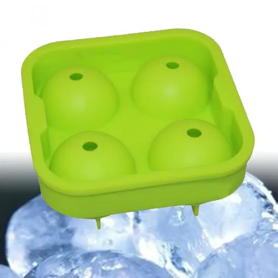 

New Arrivel and Hot Sale Whiskey Ice Cube Ball Maker Mold Sphere Mould Party Tray Round Bar Silicone
