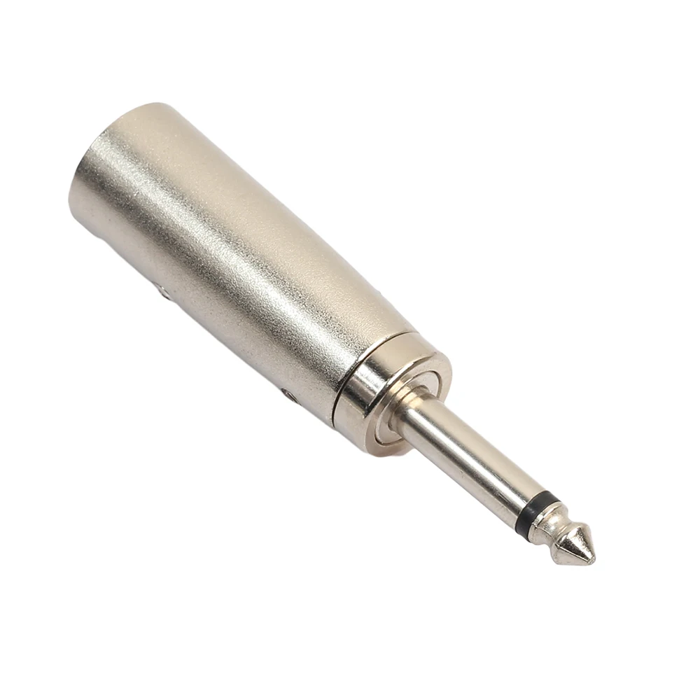 3 контактный XLR штекер 1/4 &quot6 35 мм моно для аудио кабеля DJ MIC Adapterhigh quality|Соединители|