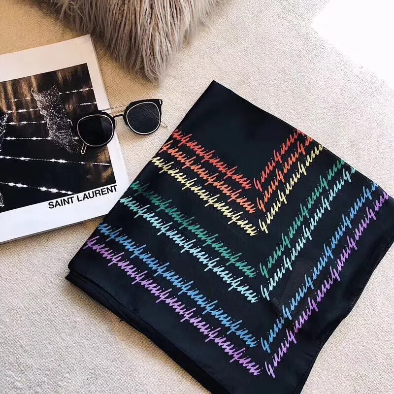 Designer Luxury Brand Scarf for Women Silk Scarves Shawl High Quality