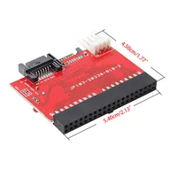 ל sata כבל 2 ב 1 IDE ל SATA / SATA ל- IDE ממיר מתאם 40pin + כבל ATA HDD DVD (5)