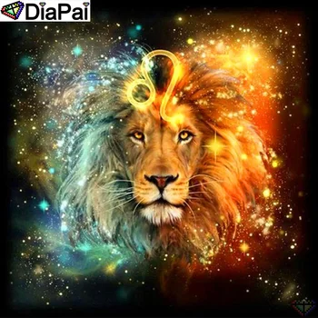 

DiaPai 100% Full Square/Round Drill 5D DIY Diamond Painting "constellation" Diamond Embroidery Cross Stitch 3D Decor A19404