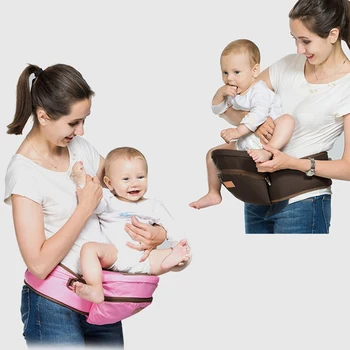 

Baby Carrier Waist Stool Waist Belt Hip Seat Backpack Storage Single Stool Multi-functional Carrier Ergonomic Infant Waist Stool