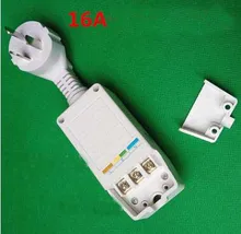 16A 220V electric water heater parts anticreep plug avoid power leakage