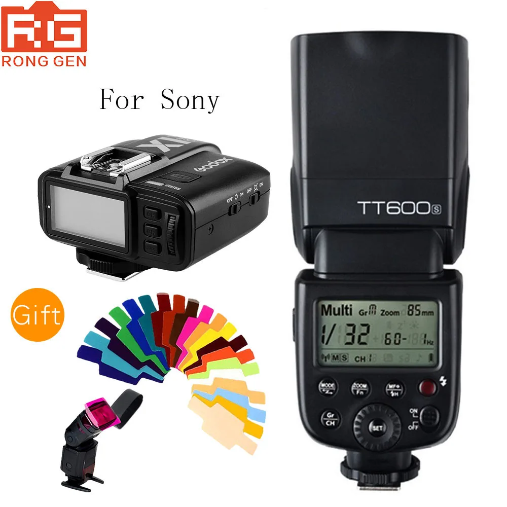 Godox TT600s HSS GN60 2.4G Camera Flash Speedlite + X1T S Transmitter