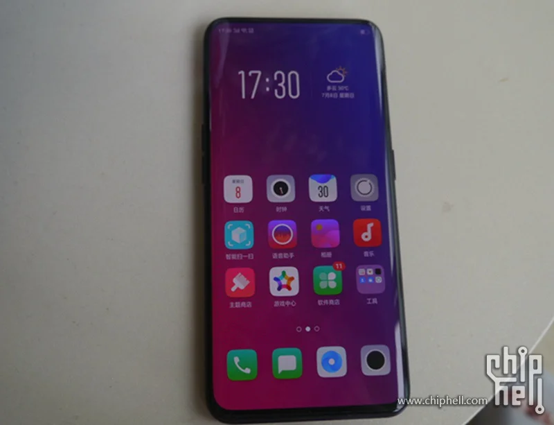 DHL Быстрая сотовый телефон Oppo Find X LTE Snapdragon 845 Android 8,1 6,4" ips 2340X1080 8 Гб ram 256 ГБ rom 25,0 МП