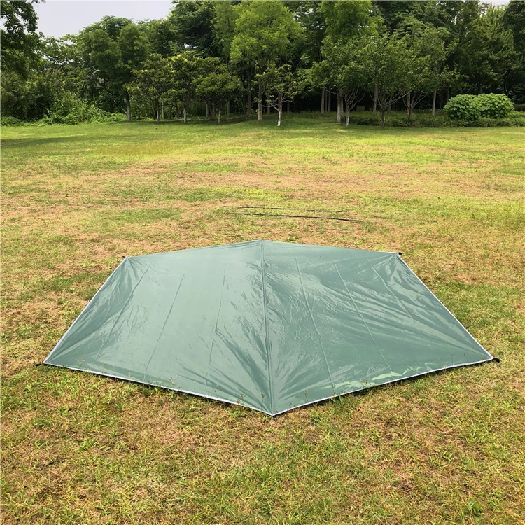Waterproof Hexagonal Hammock Rain Fly Tent Tarp Footprint Ground Cloth